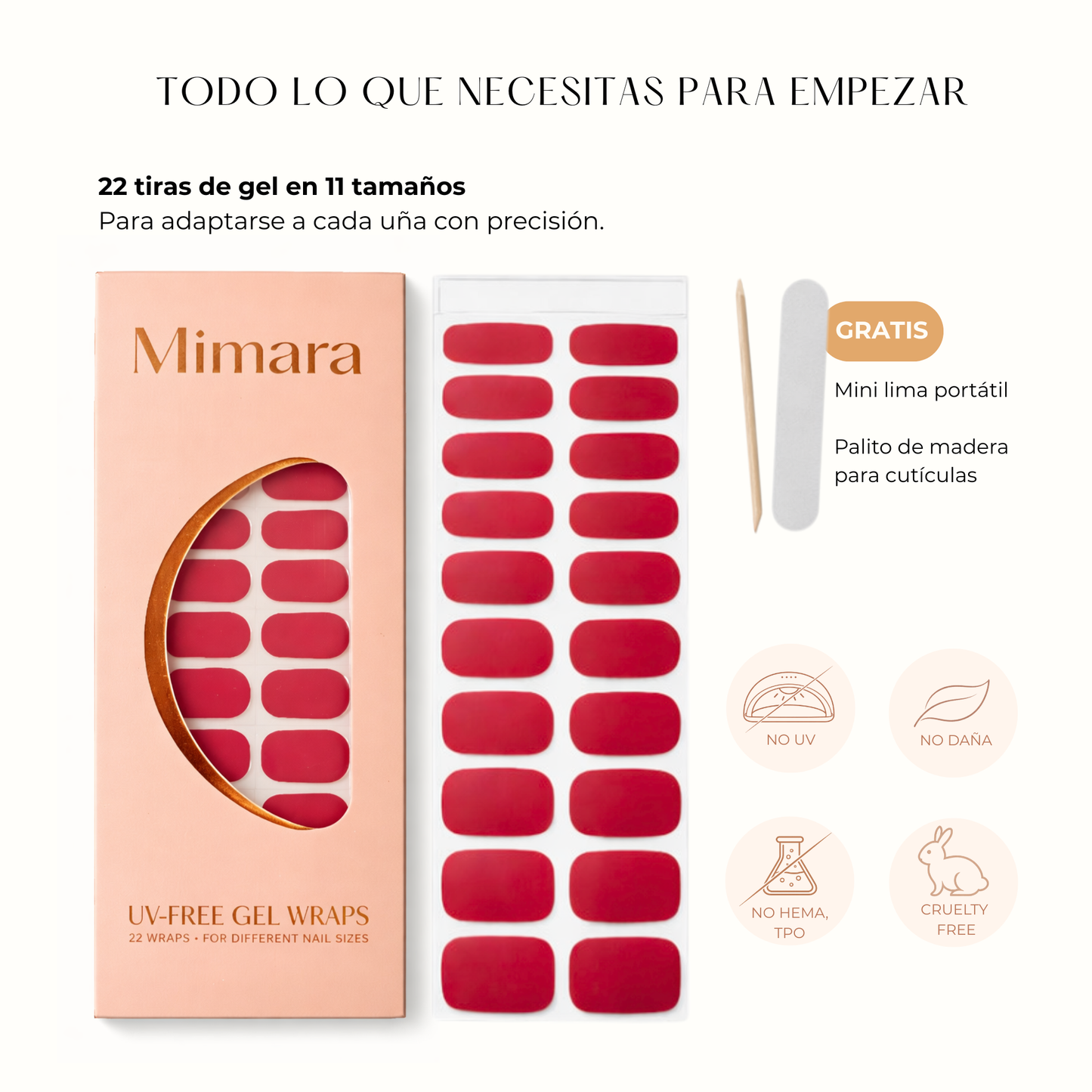 Starter Pack Mimara — Cuida tus uñas sin dañarlas